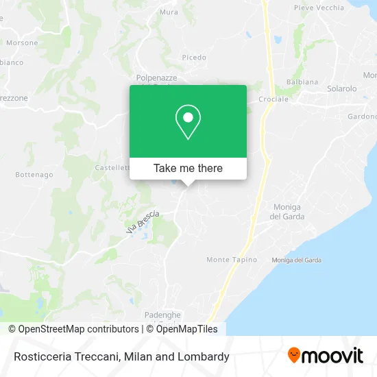 Rosticceria Treccani map