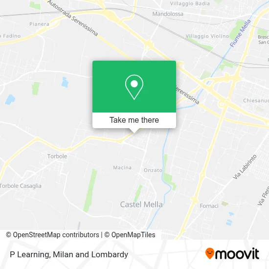P Learning map