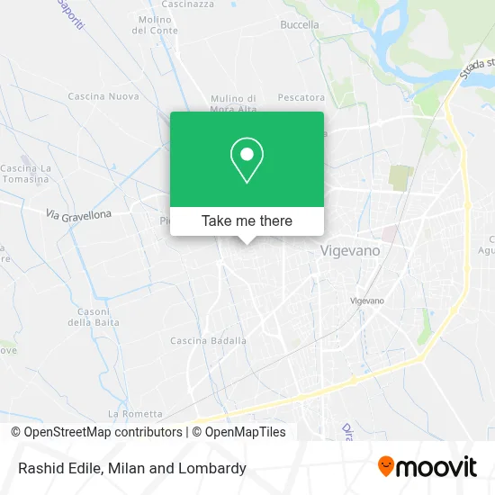 Rashid Edile map