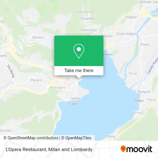 L'Opera Restaurant map