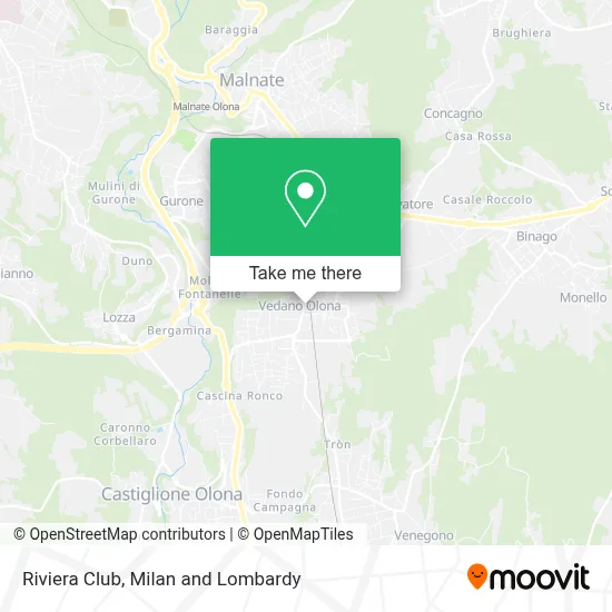 Riviera Club map