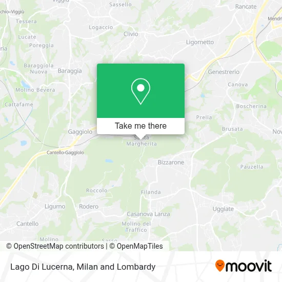 Lago Di Lucerna map