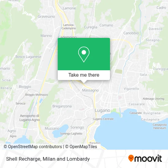 Shell Recharge map