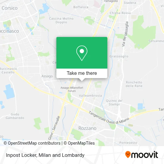 Inpost Locker map