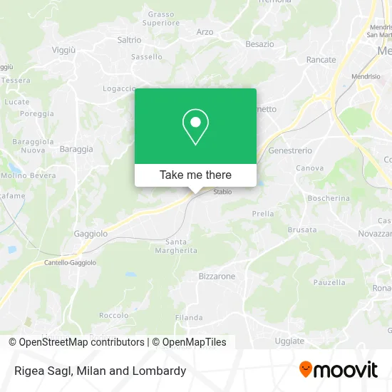 Rigea Sagl map
