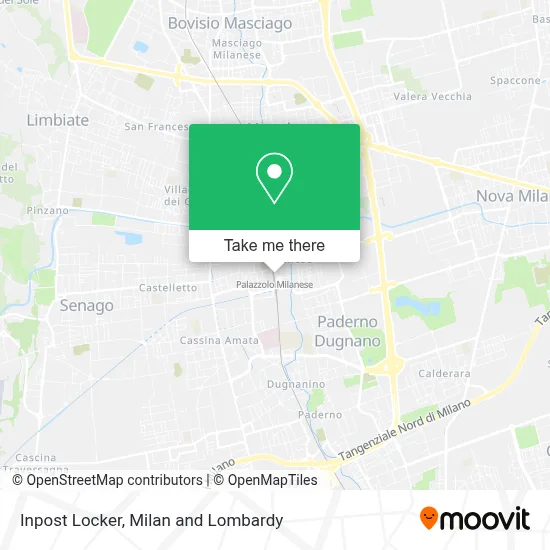 Inpost Locker map