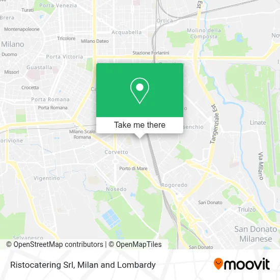 Ristocatering Srl map