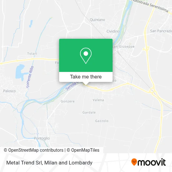 Metal Trend Srl map