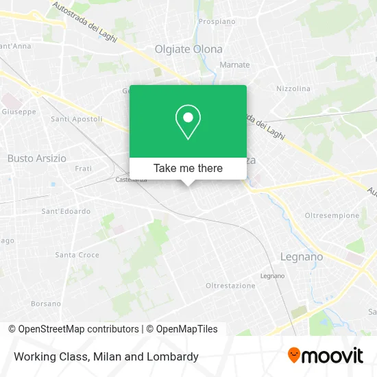 Working Class map