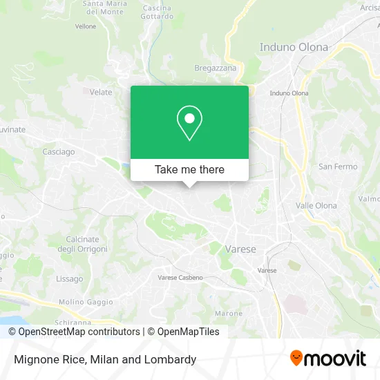 Mignone Rice map