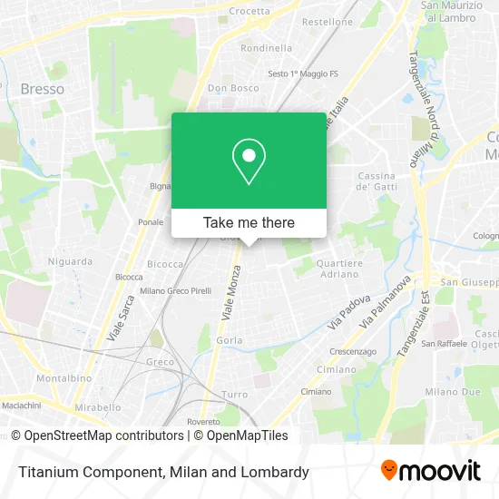 Titanium Component map