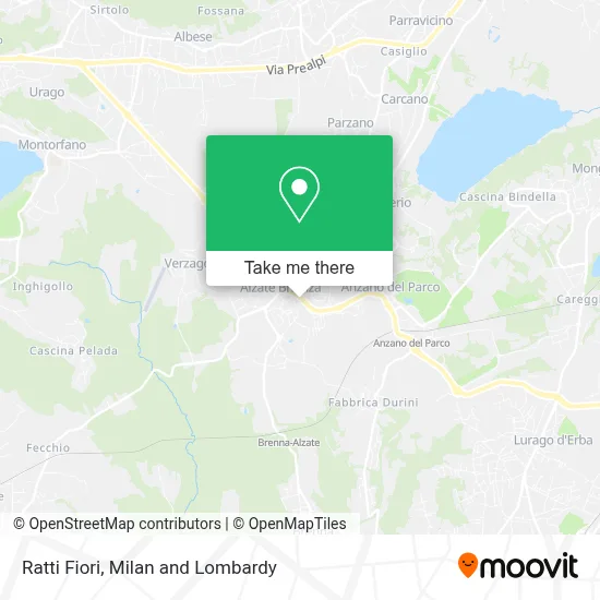 Ratti Fiori map