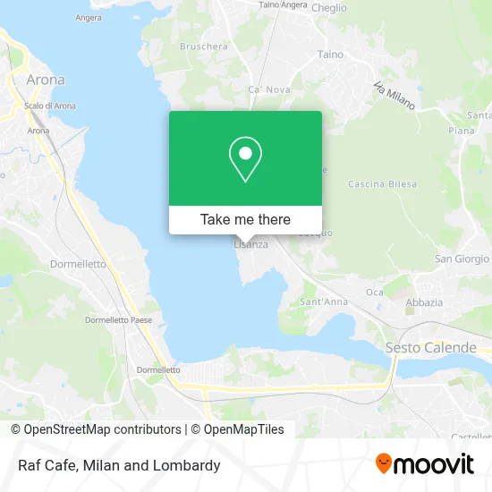 Raf Cafe map