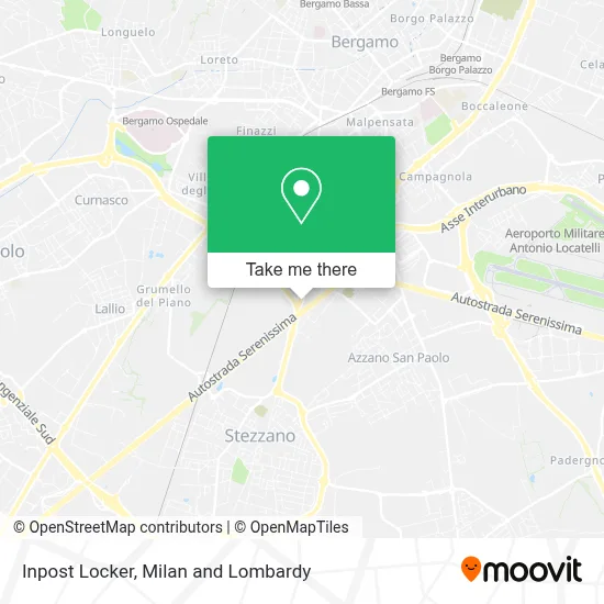 Inpost Locker map