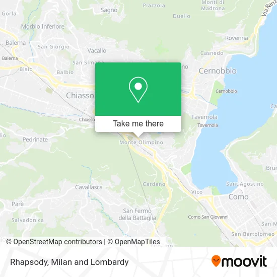 Rhapsody map