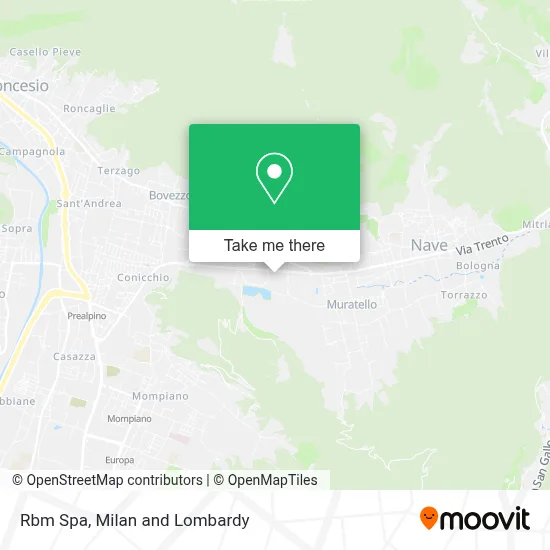 Rbm Spa map