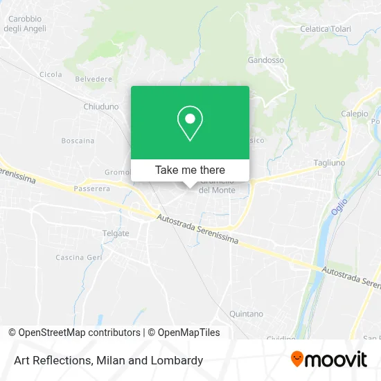 Art Reflections map