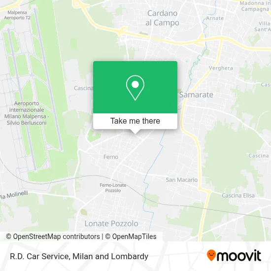 R.D. Car Service map