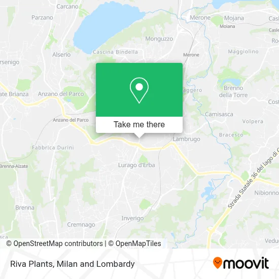 Riva Plants map