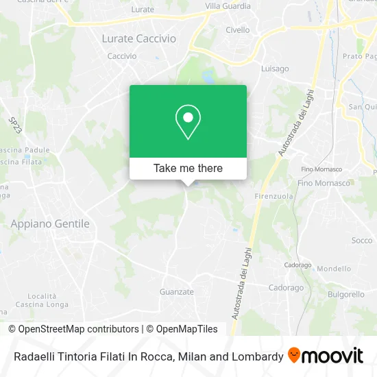 Radaelli Tintoria Filati In Rocca map