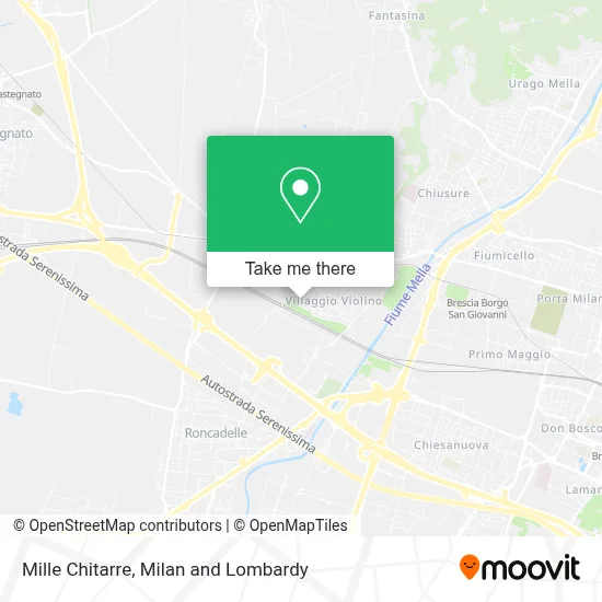 Mille Chitarre map