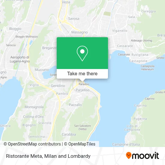 Ristorante Meta map