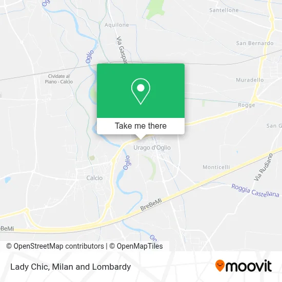 Lady Chic map