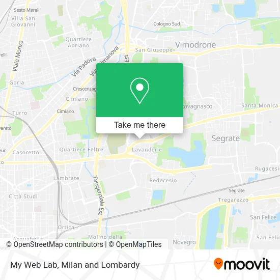 My Web Lab map