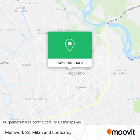 Multiwork Srl map