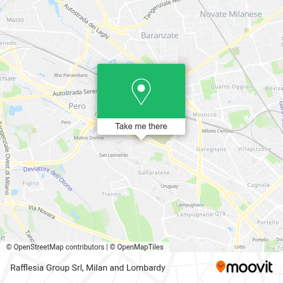 Rafflesia Group Srl map