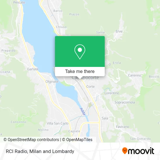 RCI Radio map