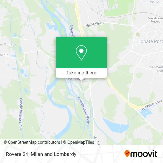 Rovere Srl map