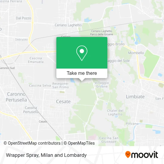 Wrapper Spray map