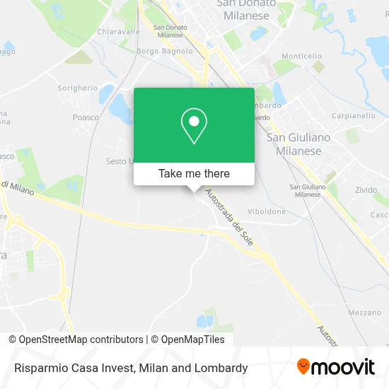 Risparmio Casa Invest map