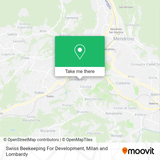 Swiss Beekeeping    For   Development map