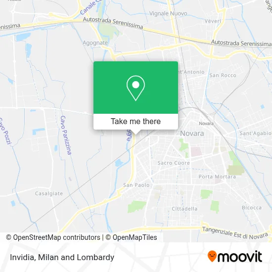 Invidia map