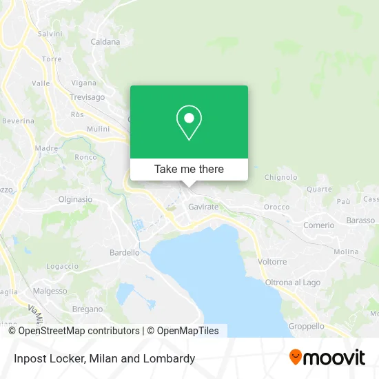 Inpost Locker map