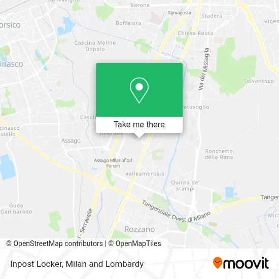 Inpost Locker map