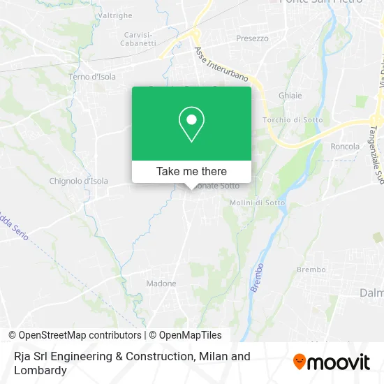 Rja Srl Engineering & Construction map