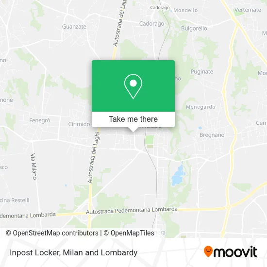 Inpost Locker map