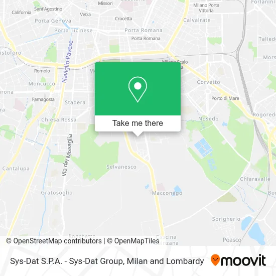 Sys-Dat S.P.A. - Sys-Dat Group map