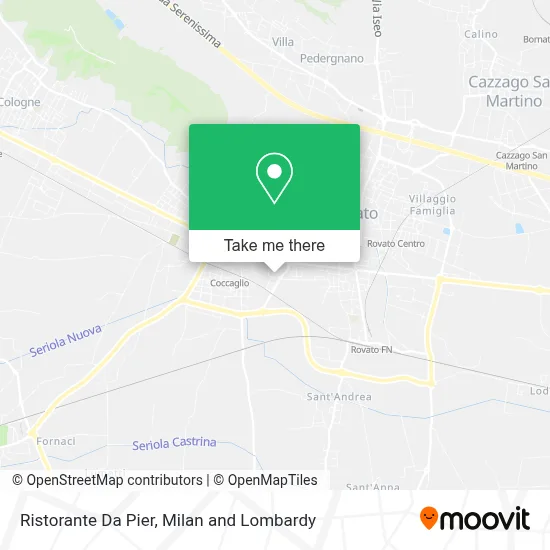 Ristorante Da Pier map