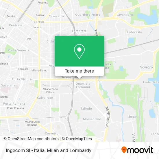 Ingecom Sl - Italia map