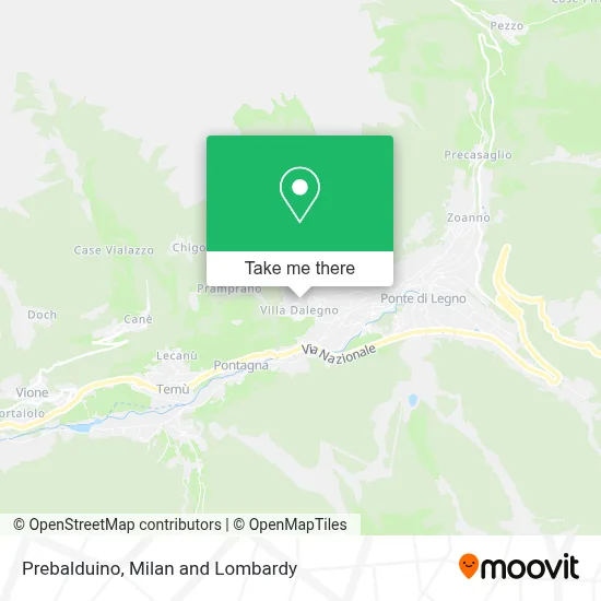 Prebalduino map