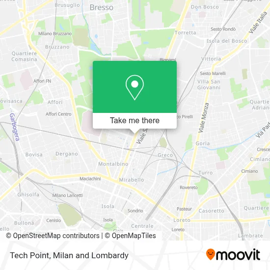 Tech Point map
