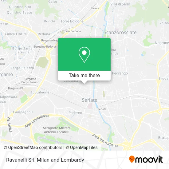 Ravanelli Srl map