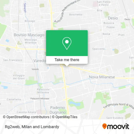 Rg2web map