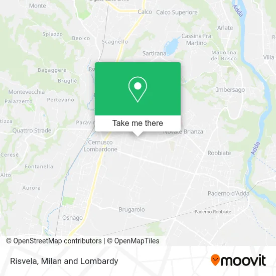 Risvela map