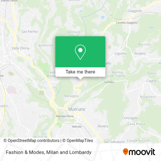 Fashion & Modes map