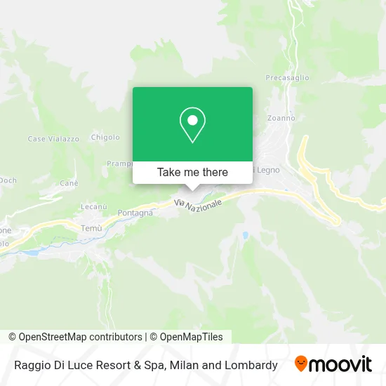 Raggio Di Luce Resort & Spa map